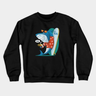 Let's Go To The Surf Crewneck Sweatshirt